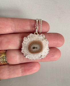 Quartz Crystal Stalactite Pendant